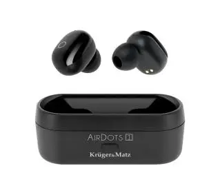 Kruger & Matz Air Dots 1 KMP-AD1 Dokanałowe Bluetooth 5.0 Czarny