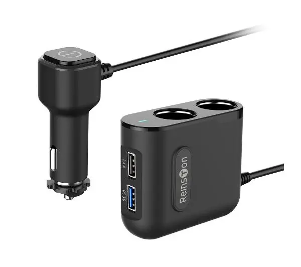 Reinston ENAW05 2x USB 2 gniazda zapalniczki Quick Charge 3.0