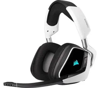 Corsair Void RGB Elite z dźwiękiem przestrzennym 7.1 Nauszne Biały - Kup na Raty - RRSO 0%