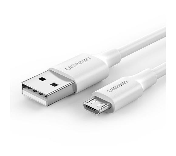 kabel USB UGREEN Kabel micro USB QC 3.0 2.4A 2m (biały)