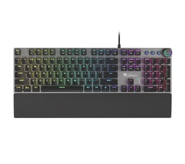 Genesis Thor 400 RGB Kailh Red Czarny