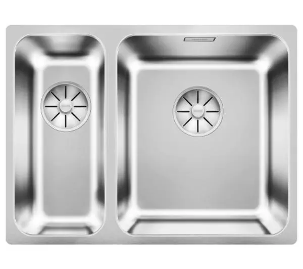 Zlewozmywaki kuchenne - Blanco Solis 340/180-U 526128 Stalowy Srebrny
