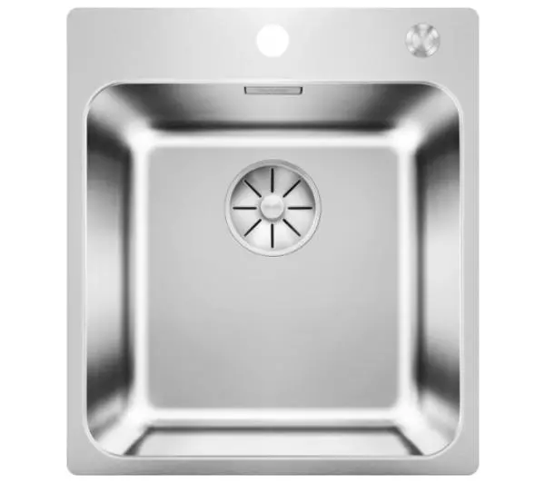 Zlewozmywaki kuchenne - Blanco Solis 400-IF/A 526119 Stalowy Srebrny
