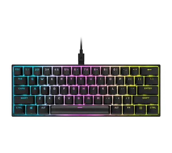 Corsair K65 RGB Mini Cherry MX Red Czarny