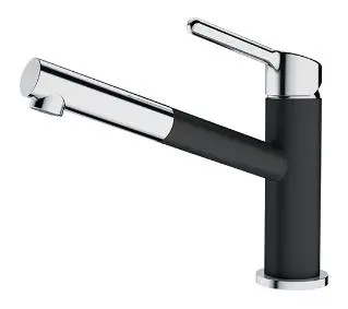 Franke Orbit Pull-Out Chrom/Onyx Mosiądz - DRUGI -30%, ALBO 5-TY ZA 1ZŁ - Kup na Raty - RRSO 0%