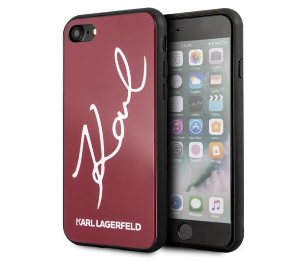 Фото - Чохол Karl Lagerfeld Glitter Karl Signature KLHCI8DLKSRE do iPhone 7/7/SE   2020