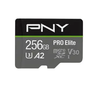 PNY microSDXC PRO Elite 256GB 100/90 MB/S U3 V30 A2