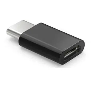Savio microUSB - USB 3.1 Typ C Czarny