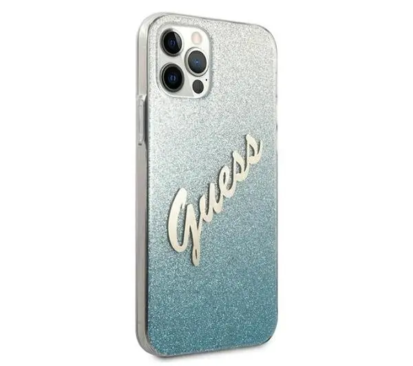 Guess Glitter Gradient Script GUHCP12MPCUGLSBL do iPhone 12/12 Pro
