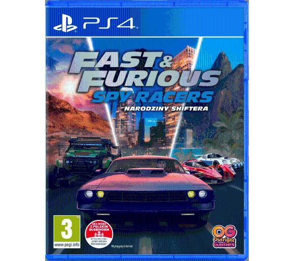 gra Fast & Furious: Spy Racers Rise of Sh1ft3r Gra na PS4 (Kompatybilna z PS5)