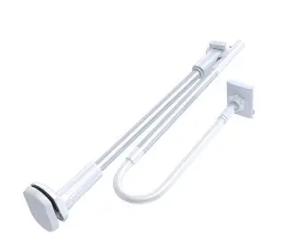 Baseus Uchwyt z klipsem Srebrny