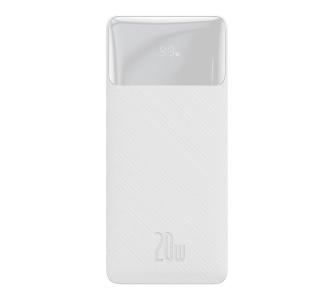 powerbank Baseus PPDML-M02 Bipow 20000mAh, 2xUSB, USB-C, 20W (biały)
