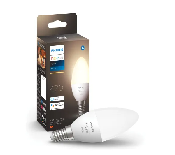 Inteligentne oświetlenie - Philips Hue White E14 1 szt.