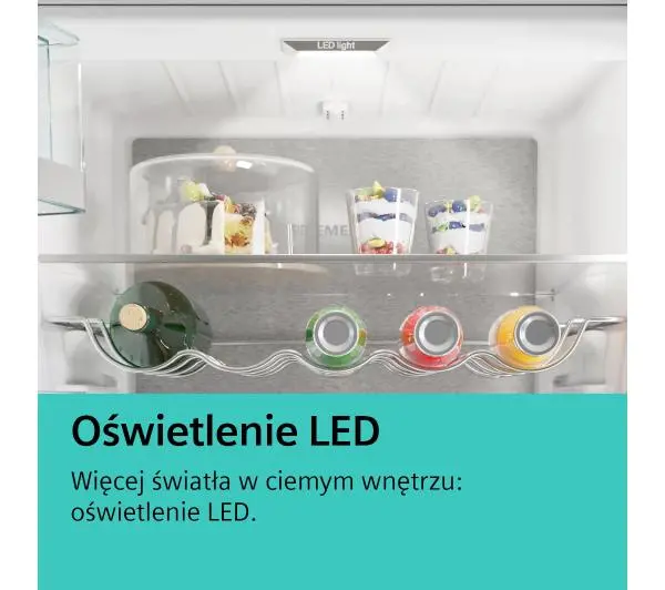 Siemens iQ300 KF96NAXEA Pełny No Frost 183cm Szuflada z kontrolą wilgotności Zdalne sterowanie Ciemna Stal Nierdzewna - DRUGI -30%, ALBO 5-TY ZA 1ZŁ - Kup na Raty - RRSO 0%