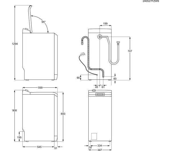 Electrolux 700 SteamCare EW7TN3372SP 7kg 1300obr/min - Kup na Raty - RRSO 0%