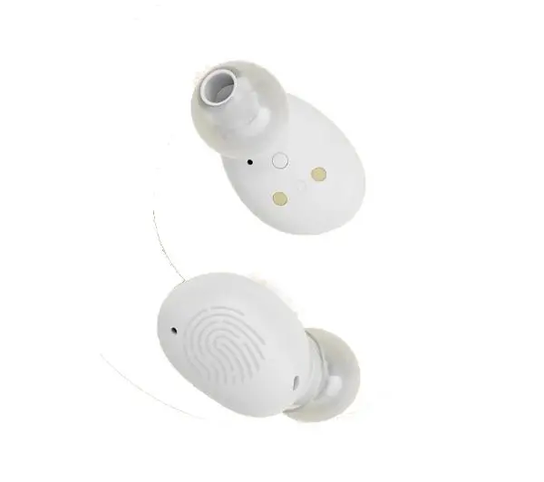 QCY T16 Dokanałowe Bluetooth 5.2 Biały