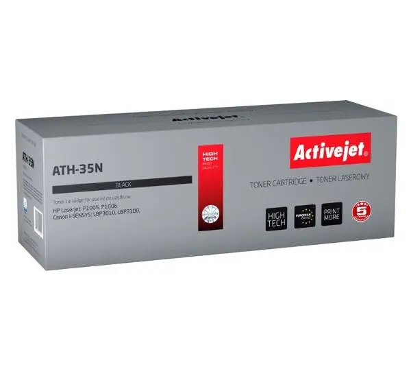 ActiveJet ATH-35N (zamiennik CB435A nr 35A) Czarny