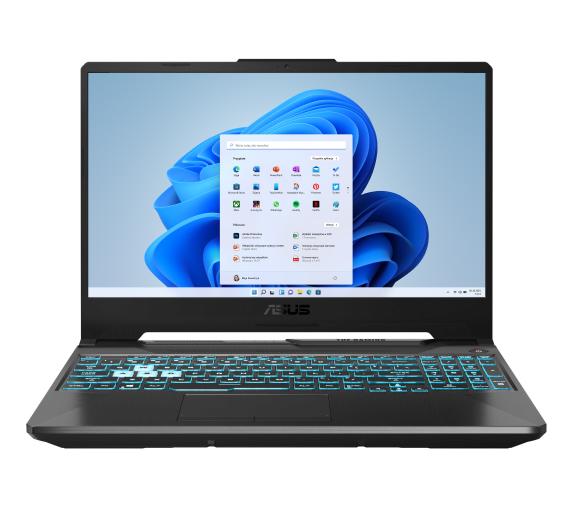 laptop ASUS TUF Gaming F15 FX506HEB-HN188W 15,6" 144Hz Intel® Core™ i5-11400H - 16GB RAM - 512GB Dysk - RTX3050Ti Grafika - Win11