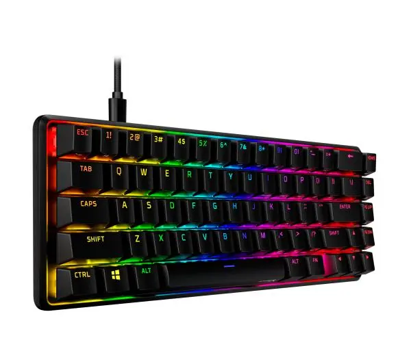 HyperX Alloy Origins 65 Red Switch Czarny
