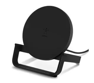 Belkin WIB001 Wireless Charging Stand 10W + ładowarka sieciowa Czarny