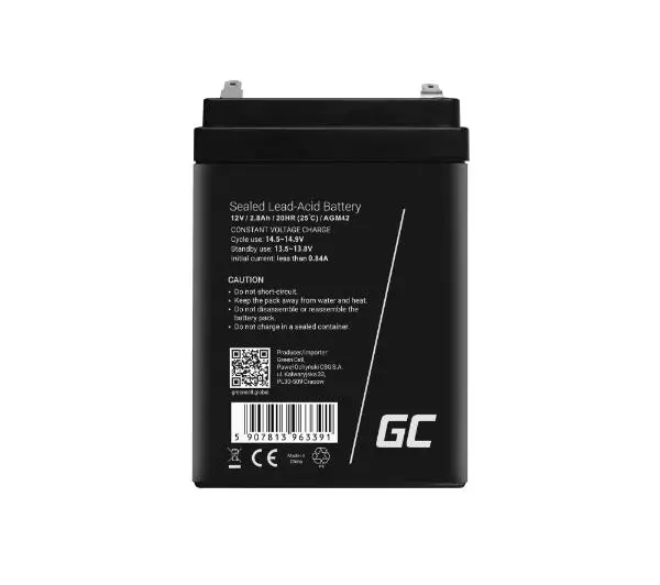 Green Cell AGM42 AGM VRLA 12V 2,8Ah