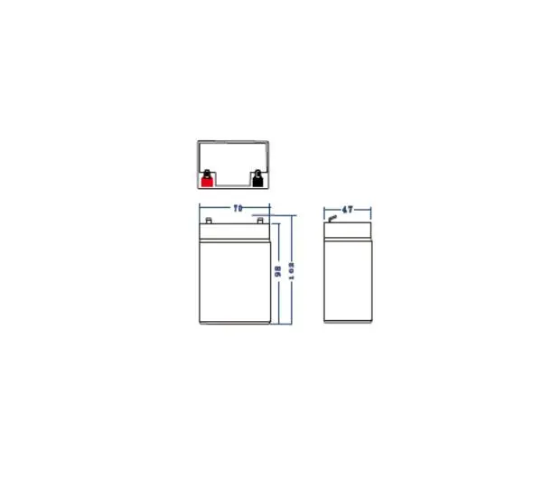 Green Cell AGM42 AGM VRLA 12V 2,8Ah
