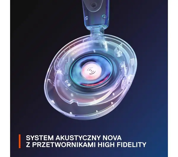 SteelSeries Arctis Nova 1 PS Nauszne Czarny