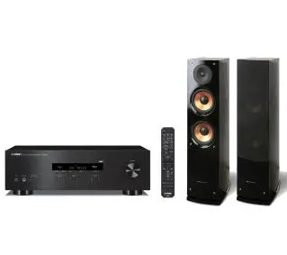 Yamaha R-S202D Czarny, Pure Acoustics NOVA 6 Czarny - Kup na Raty - RRSO 0%