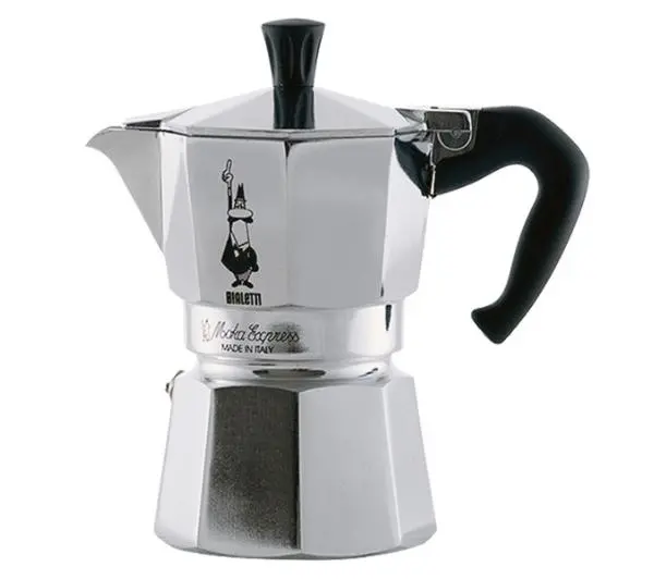 Kawiarki - Bialetti Moka Express 3tz 150ml Srebrny