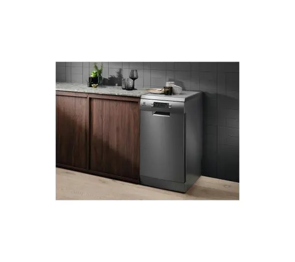 Electrolux 600 SatelliteClean ESS64321SX 45cm Automatyczne otwieranie drzwi Szuflada na sztućce - DRUGI -30%, ALBO 5-TY ZA 1ZŁ - Kup na Raty - RRSO 0%