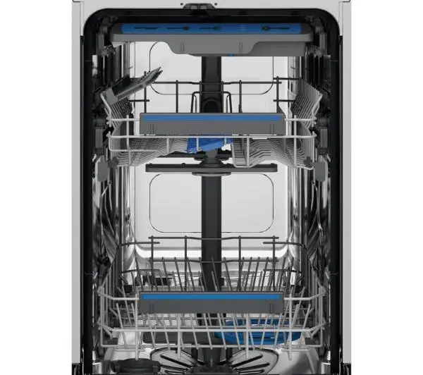 Electrolux 600 SatelliteClean ESS64321SX 45cm Automatyczne otwieranie drzwi Szuflada na sztućce - DRUGI -30%, ALBO 5-TY ZA 1ZŁ - Kup na Raty - RRSO 0%