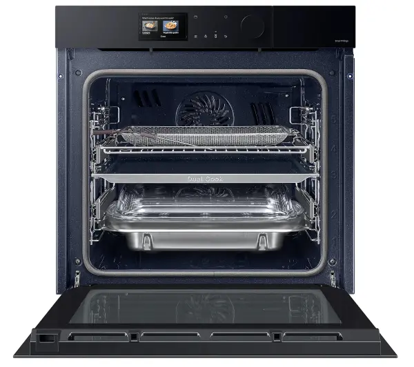 Samsung Bespoke NV7B7997AAK Funkcje AI Dual Cook Termoobieg AirFry Termosonda Zdalne sterowanie Czarny - Kup na Raty - RRSO 0%