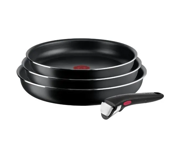 Patelnie - Tefal Ingenio Extra L1549153  Titanium 22cm, 24cm, 26cm