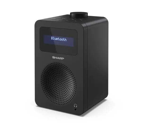 Sharp DR-430 Radio FM DAB+ Bluetooth Czarny