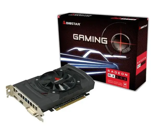 Biostar Radeon RX 550 4GB GDDR5 128bit