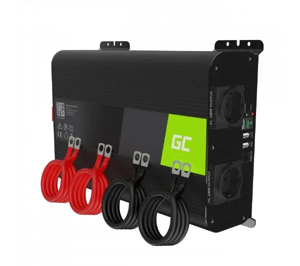 Green Cell PRO 12V na 230V 3000W/6000W Modyfikowana sinusoida