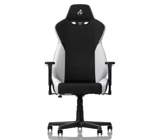 Nitro Concepts S300 Radiant White Gamingowy  do 135kg Tkanina Czarno-biały - Kup na Raty - RRSO 0%