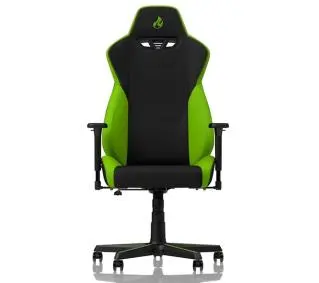 Nitro Concepts S300 Atomic Green Gamingowy  do 135kg Tkanina Czarno-zielony - Kup na Raty - RRSO 0%