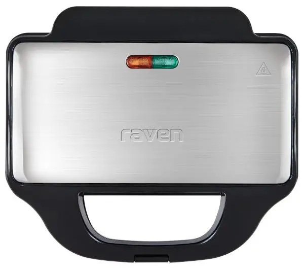 Raven ES006X 3w1 Trójkąty Gofry Grill 1200W