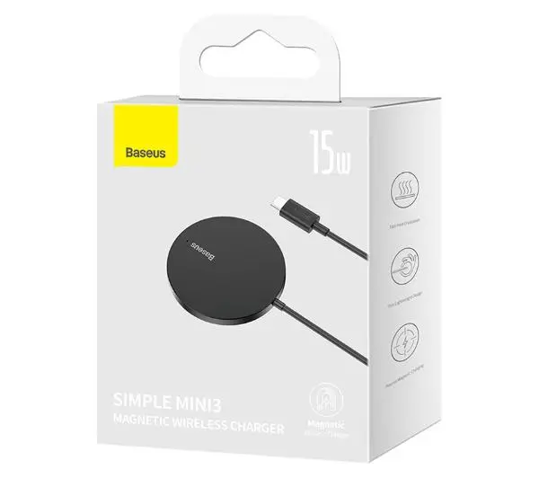 Baseus Simple Mini3 15W Czarny