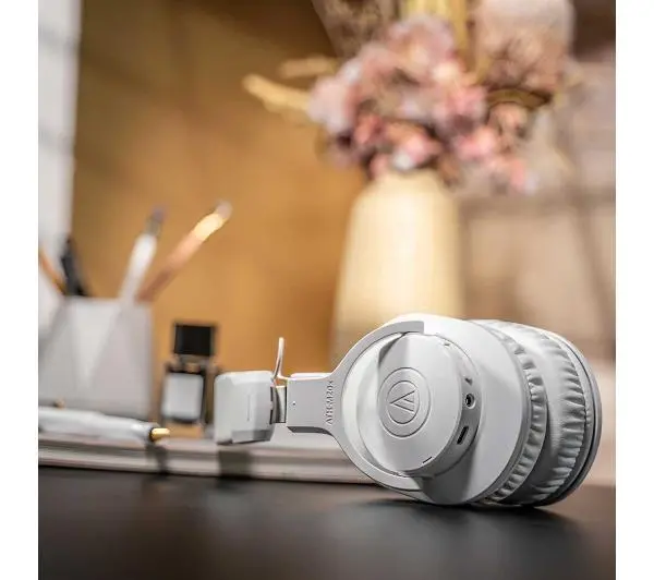 Audio-Technica ATH-M20xBT Nauszne Bluetooth 5.0 Biały