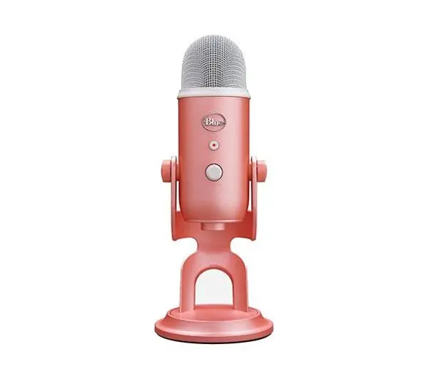 Blue Yeti USB OFF Sweet Pink Przewodowy Pojemnościowy Różowy