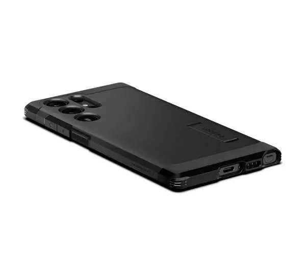 Spigen Tough Armor do Galaxy S23 Ultra Czarny