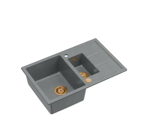 Quadron HB8224U5-C1 P2O Morgan 156 Granitowy Szary/Miedziany - DRUGI -30%, ALBO 5-TY ZA 1ZŁ - Kup na Raty - RRSO 0%