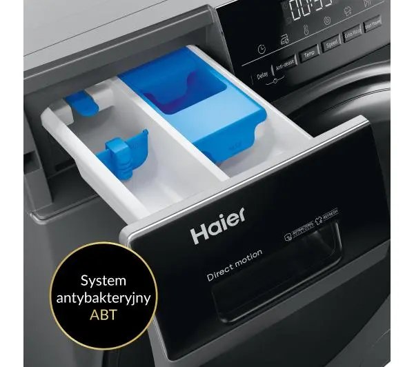Haier I-Pro 3 HWD80-B14939S8-S Silent Inverter 60cm 8kg/5kg - DRUGI -30%, ALBO 5-TY ZA 1ZŁ - Kup na Raty - RRSO 0%