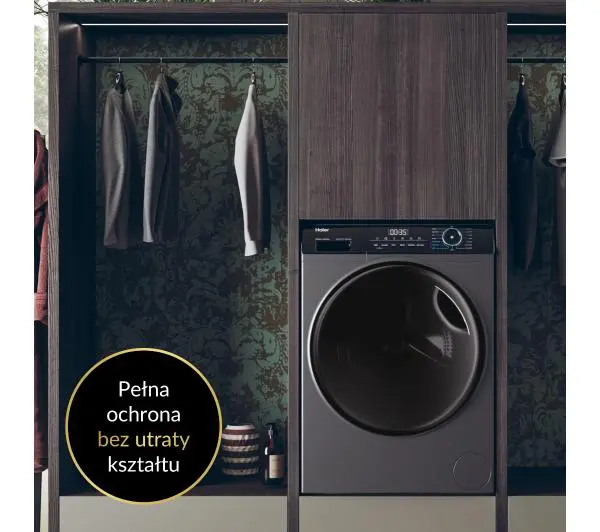 Haier I-Pro 3 HWD80-B14939S8-S Silent Inverter 60cm 8kg/5kg - DRUGI -30%, ALBO 5-TY ZA 1ZŁ - Kup na Raty - RRSO 0%