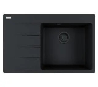 Franke Centro CNG 611-78 TL Komora z prawej strony Granitowy Czarny mat - Kup na Raty - RRSO 0%