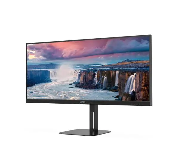 AOC CU34V5C/BK 34" UWQHD VA 100Hz 1ms Zakrzywiony - Kup na Raty - RRSO 0%