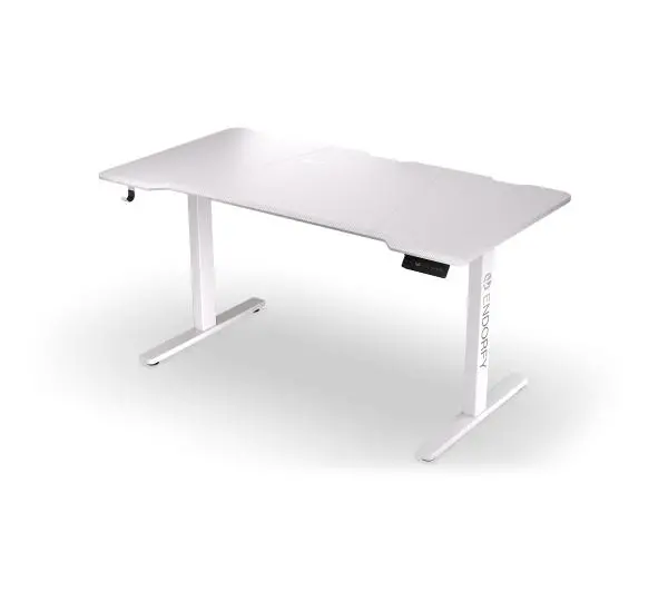 Endorfy Atlas L Electric Onyx White 150cm Regulacja wysokości Biały - Kup na Raty - RRSO 0%