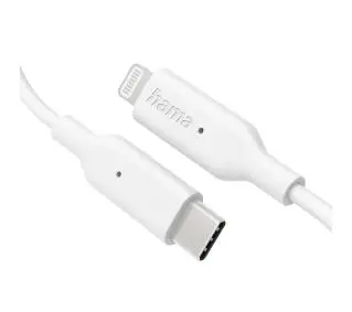 Hama USB-C do Lightning 1m Biały - ⚡ EURO HIT CENOWY! ⚡